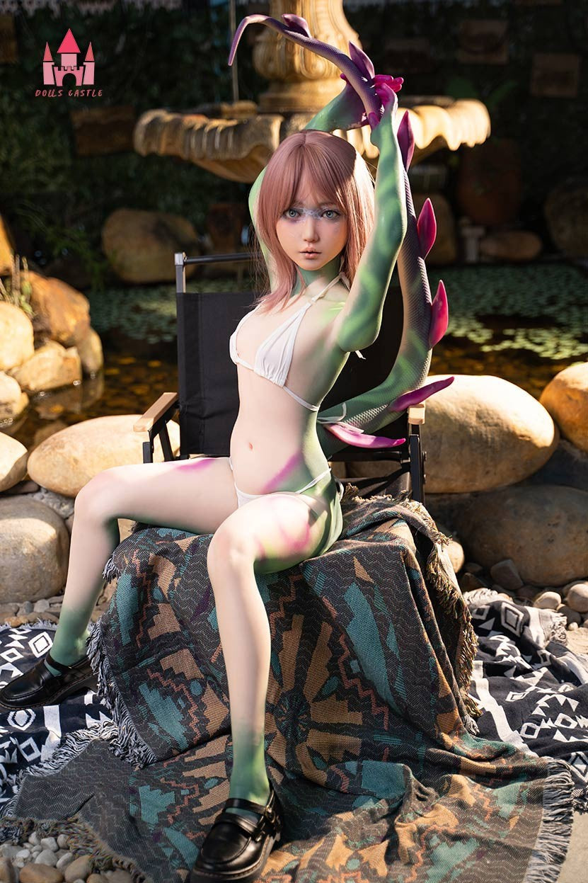 Ruoxi seksnukk (Dolls Castle 132 cm A-tass #S16 silikoon)