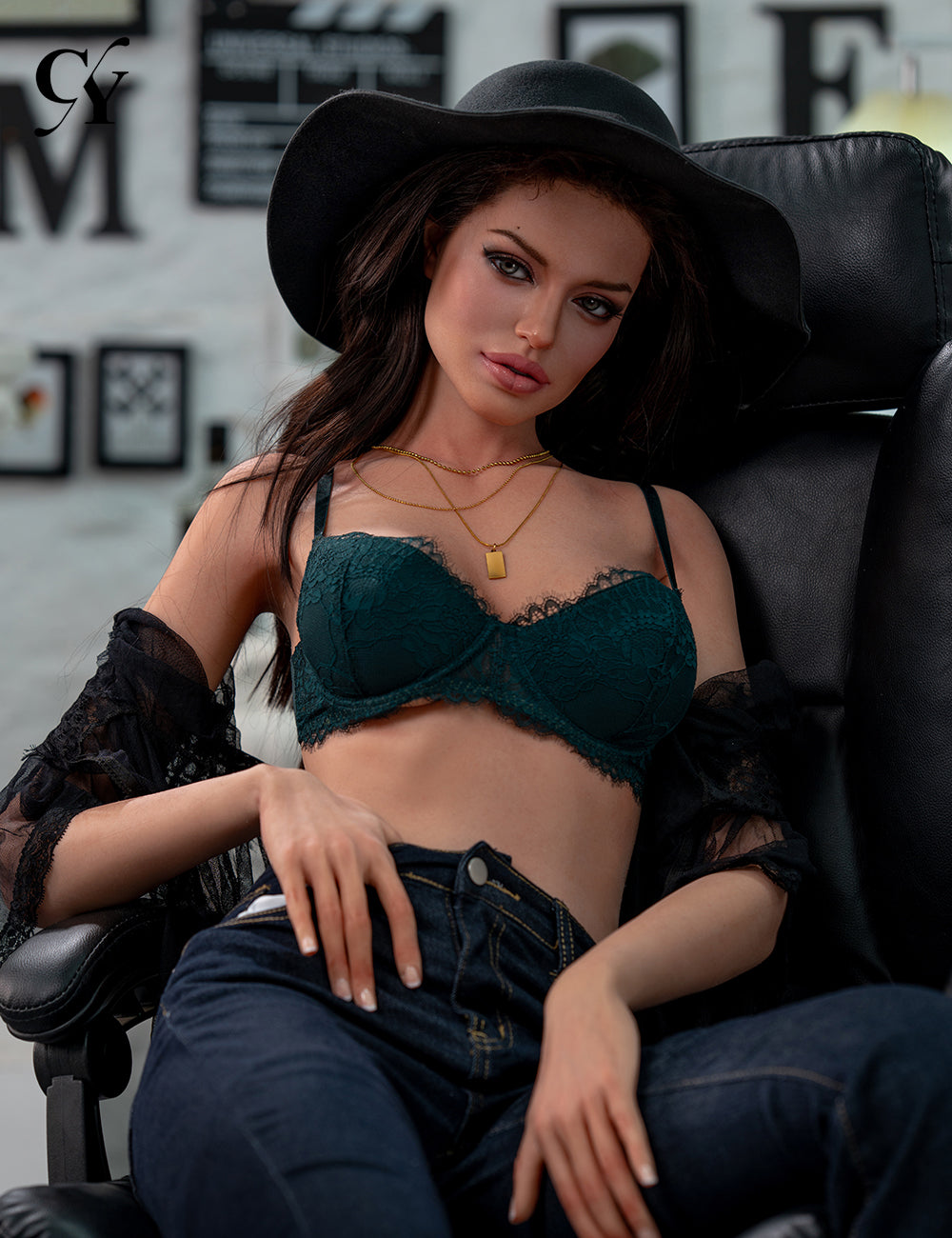Scarlett seksnukk (TOP CYDOLL 170 cm D-tass TPE + silikoon)