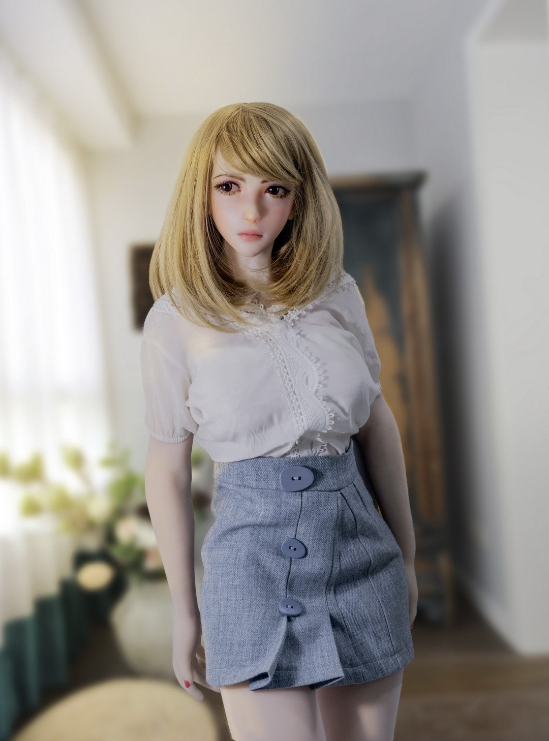 Sea Miko Sexdocka (Elsa Babe 102cm HA001 Silikon)