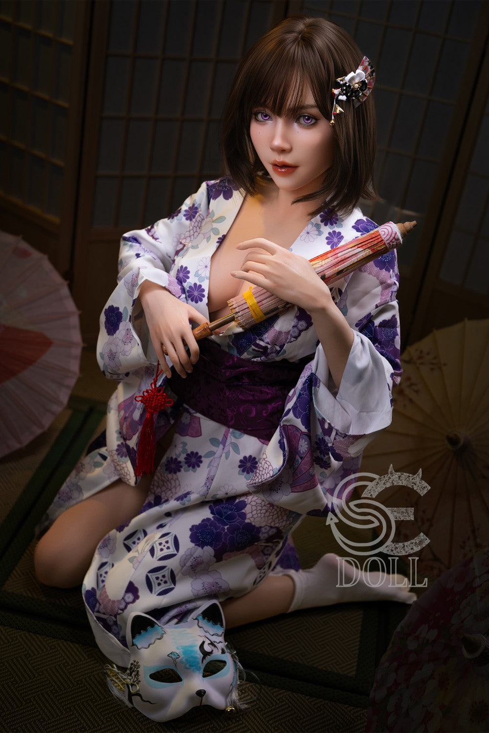 Kemeny.E seksnukk (SEDoll 155 cm D-Cup #119SO silikoon)