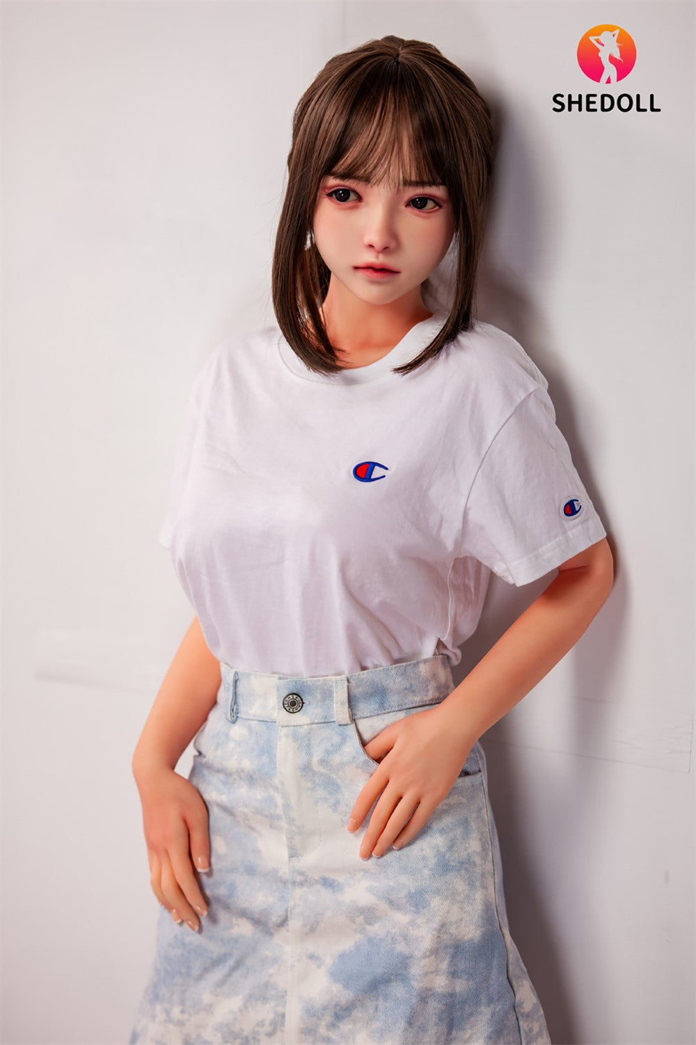 Roy seksnukk (SHEDOLL 148 cm D-Cup # SH001 TPE + silikoon)