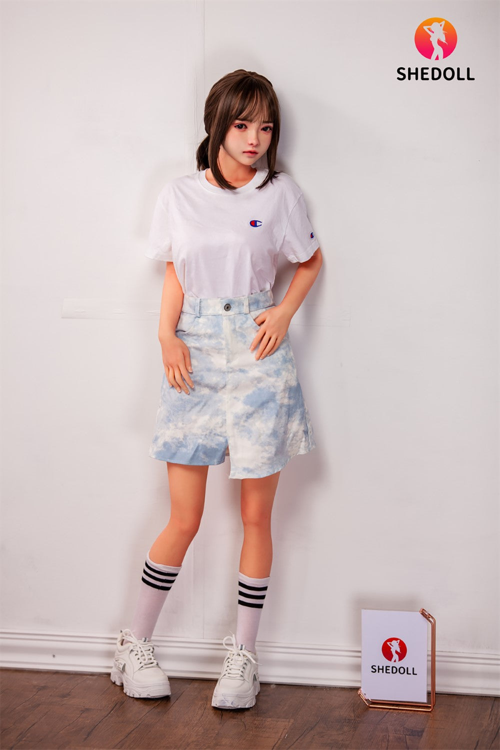 Roy seksnukk (SHEDOLL 148 cm D-Cup # SH001 TPE + silikoon)