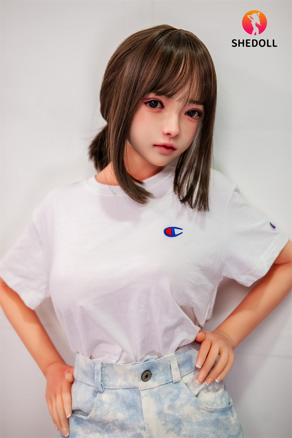 Roy seksnukk (SHEDOLL 148 cm D-Cup # SH001 TPE + silikoon)
