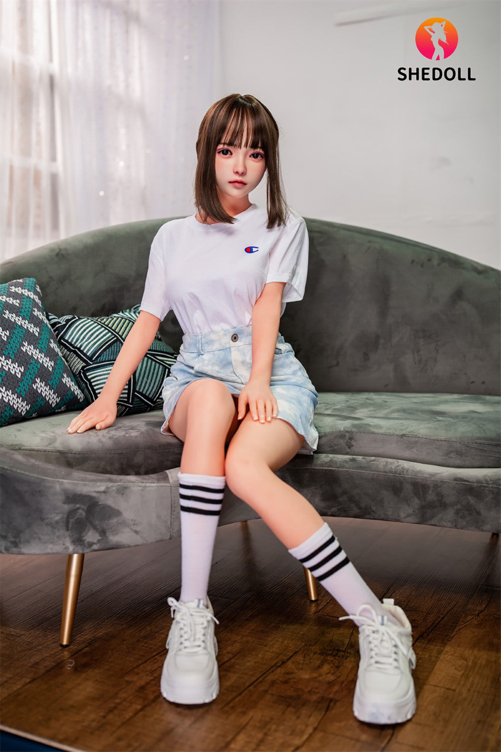 Roy seksnukk (SHEDOLL 148 cm D-Cup # SH001 TPE + silikoon)