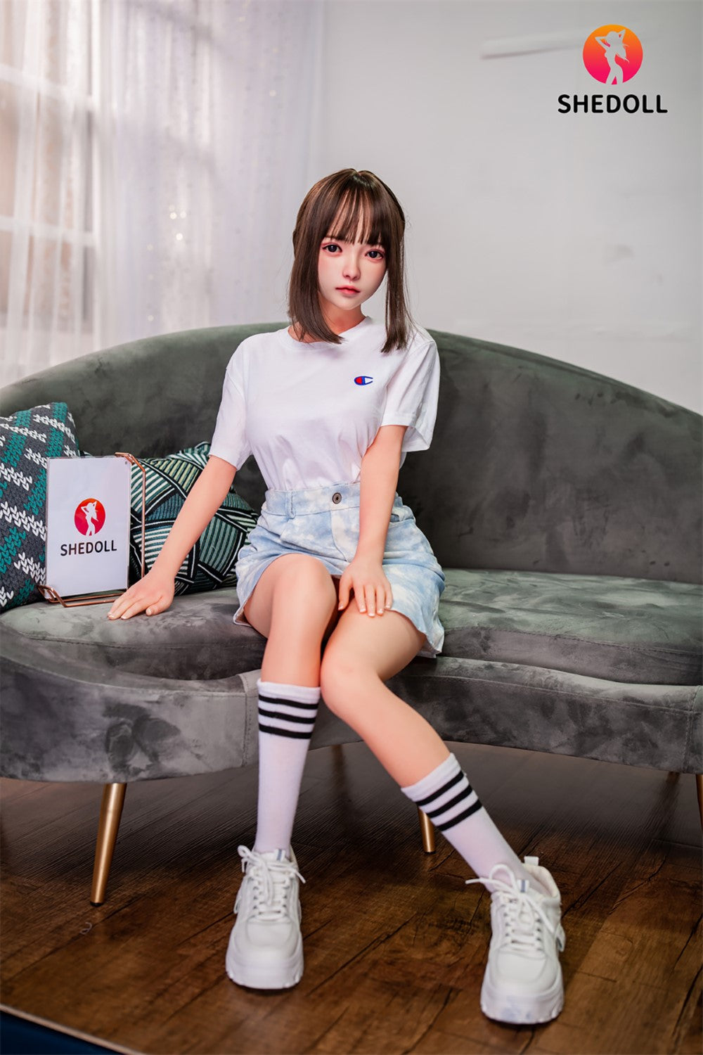 Roy seksnukk (SHEDOLL 148 cm D-Cup # SH001 TPE + silikoon)
