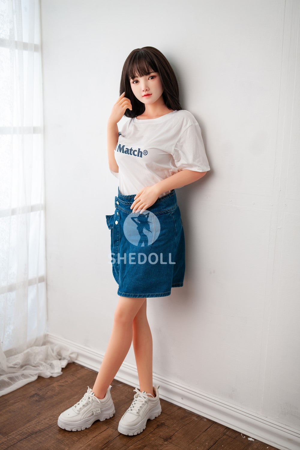 Päikeseline seksinukk (SHEDOLL 148 cm D-Cup # SH002 TPE + silikoon)