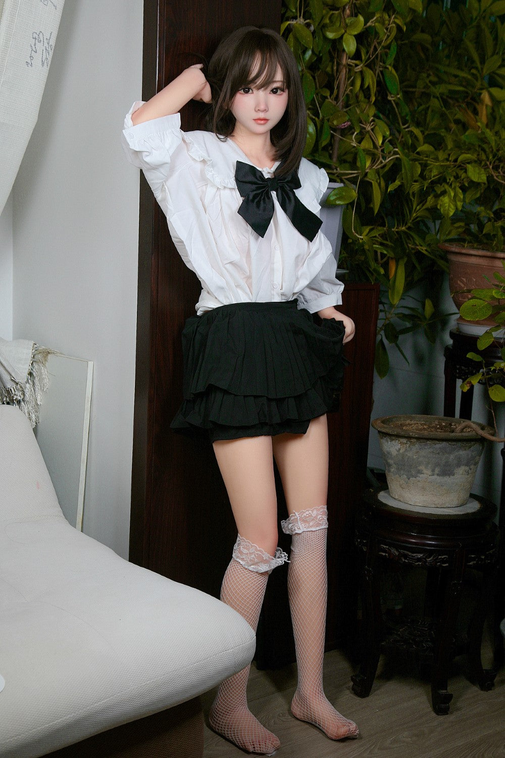 Yoyo seksnukk (SHEDOLL 148 cm D-Cup # SH010 TPE + silikoon)
