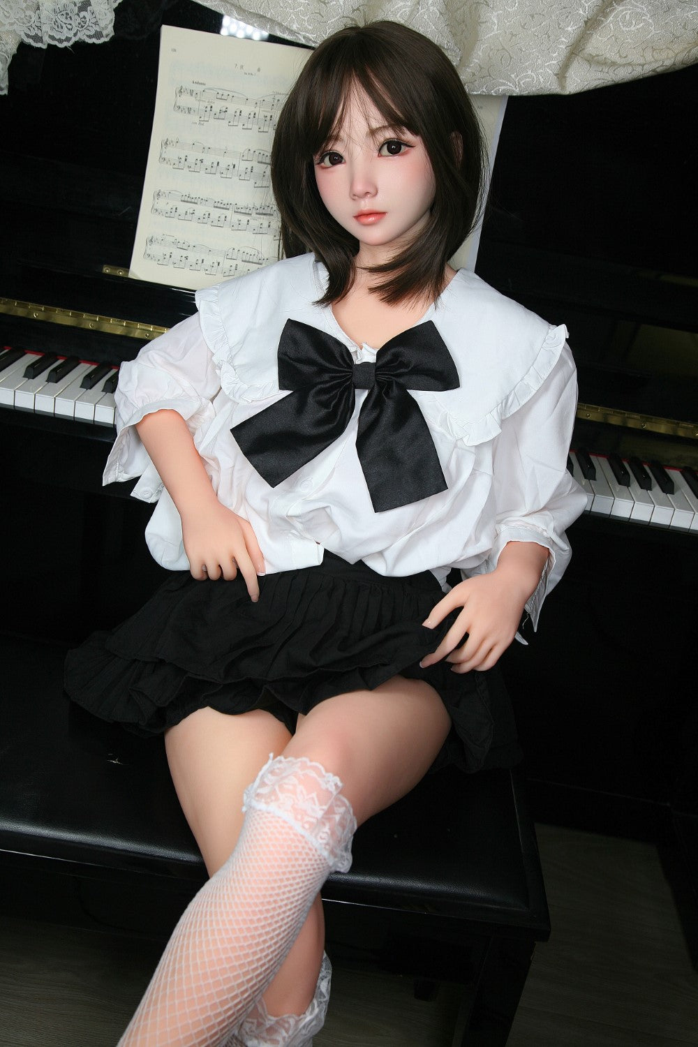 Yoyo seksnukk (SHEDOLL 148 cm D-Cup # SH010 TPE + silikoon)