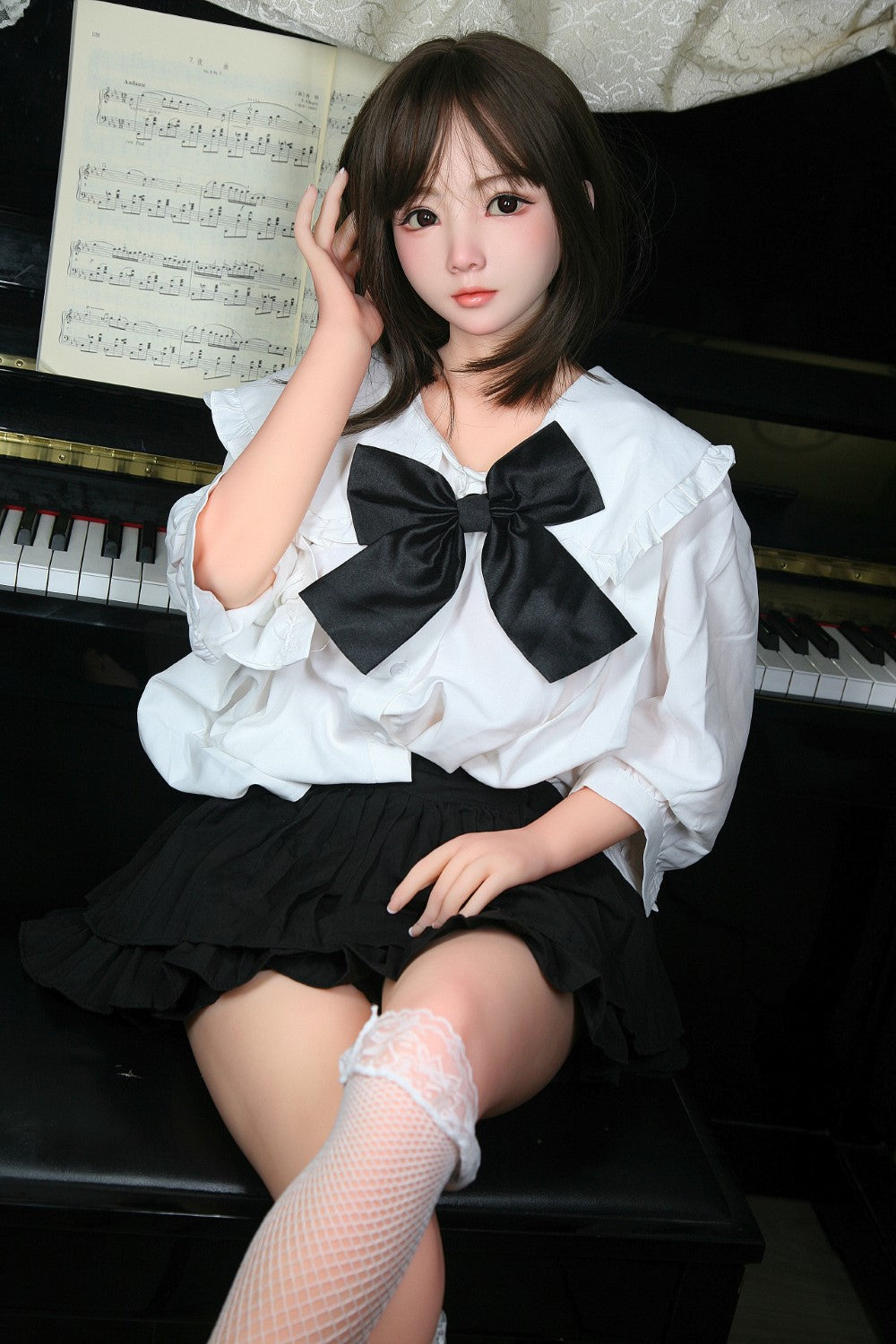 Yoyo seksnukk (SHEDOLL 148 cm D-Cup # SH010 TPE + silikoon)