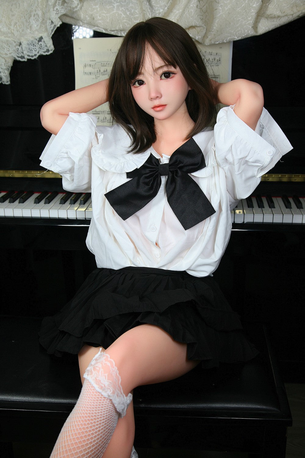 Yoyo seksnukk (SHEDOLL 148 cm D-Cup # SH010 TPE + silikoon)