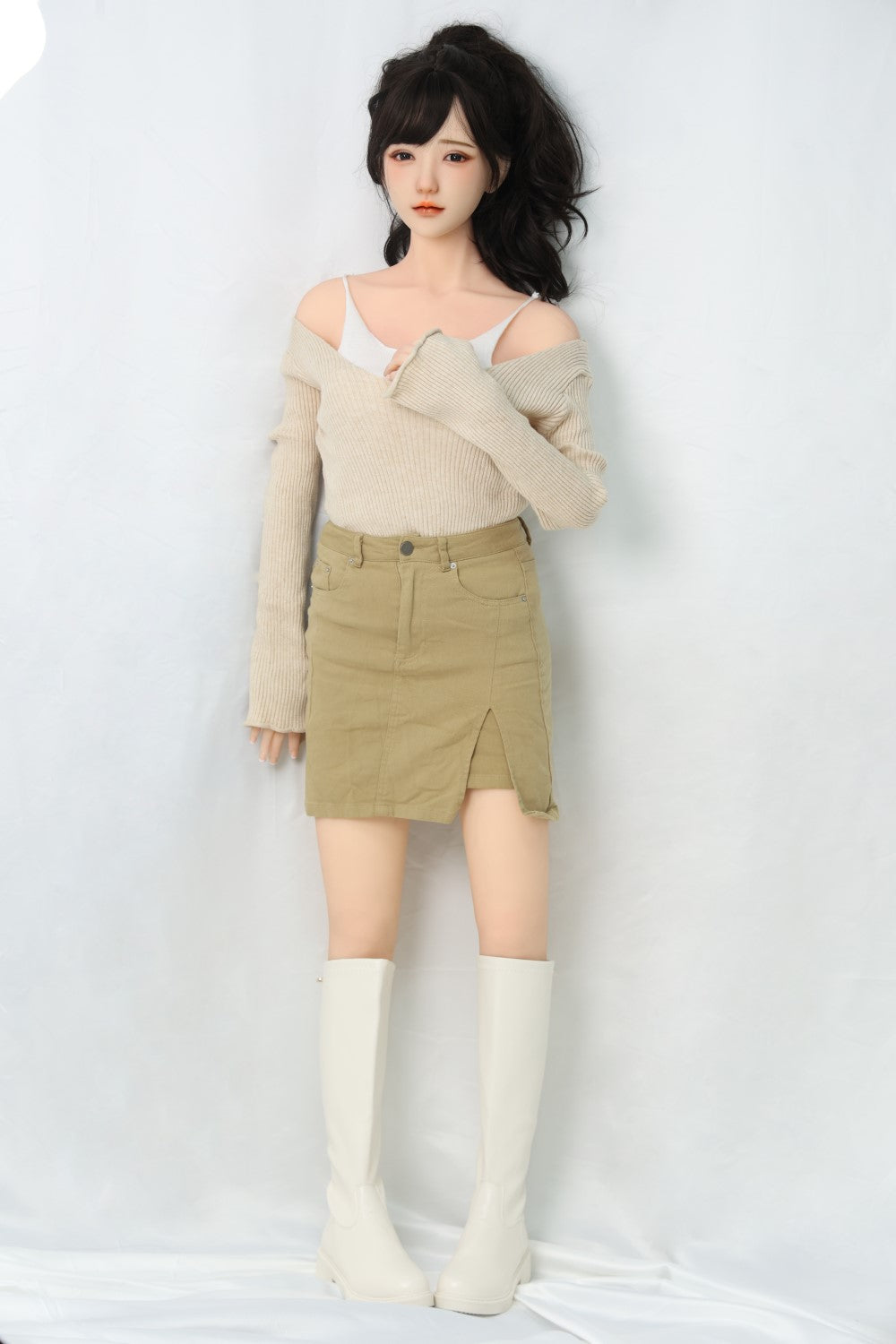 Charlene seksnukk (SHEDOLL 158 cm C-Cup # SH017 TPE + silikoon)