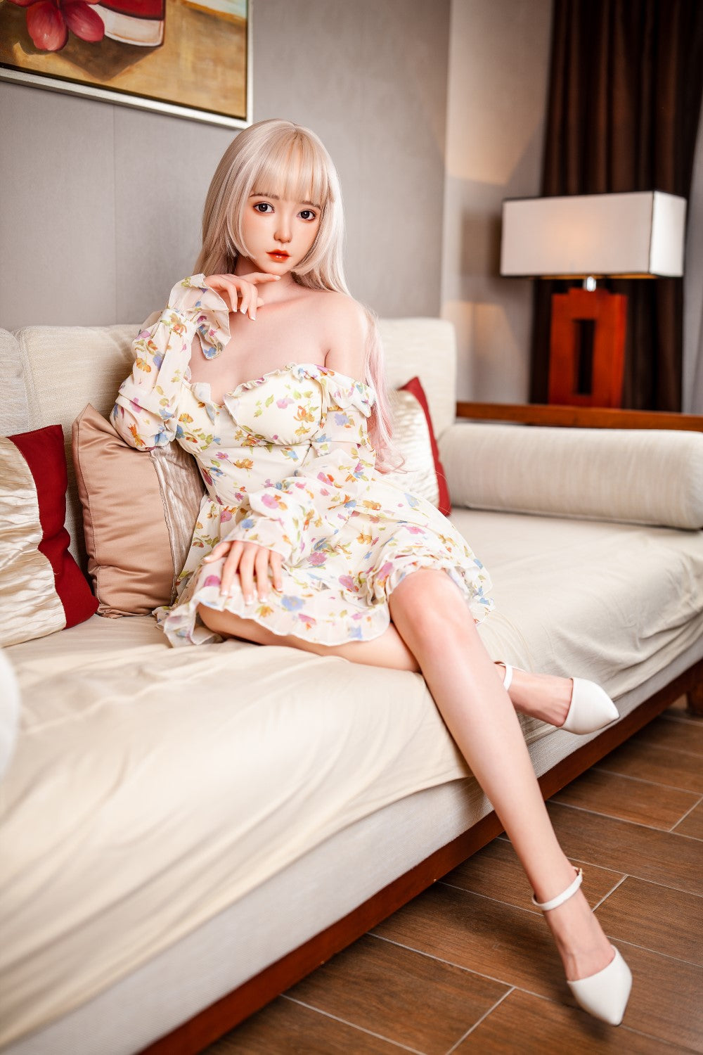 Cheryli seksnukk (SHEDOLL 158 cm C-Cup # SH018 TPE + silikoon)