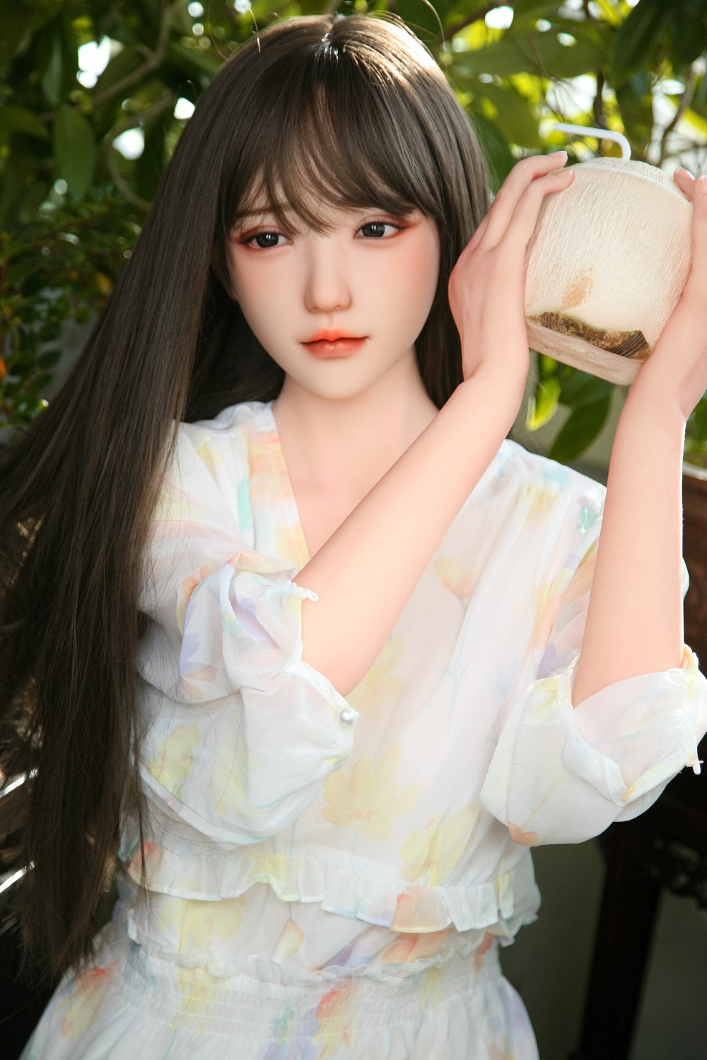 Charlene seksnukk (SHEDOLL 158 cm C-Cup # SH020 TPE + silikoon)