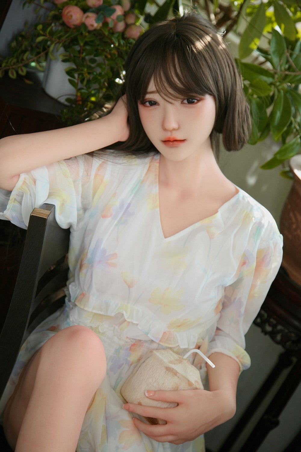 Charlene seksnukk (SHEDOLL 158 cm C-Cup # SH020 TPE + silikoon)