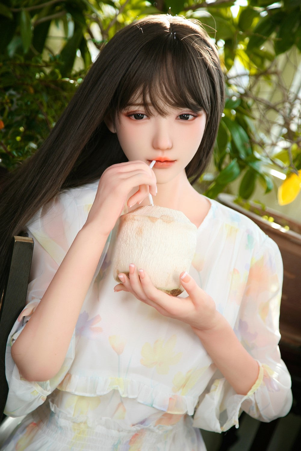 Charlene seksnukk (SHEDOLL 158 cm C-Cup # SH020 TPE + silikoon)