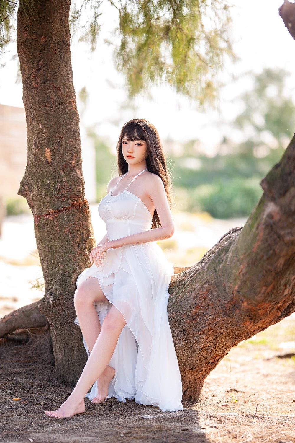 Charlene seksnukk (SHEDOLL 158 cm C-Cup # SH020 TPE + silikoon)