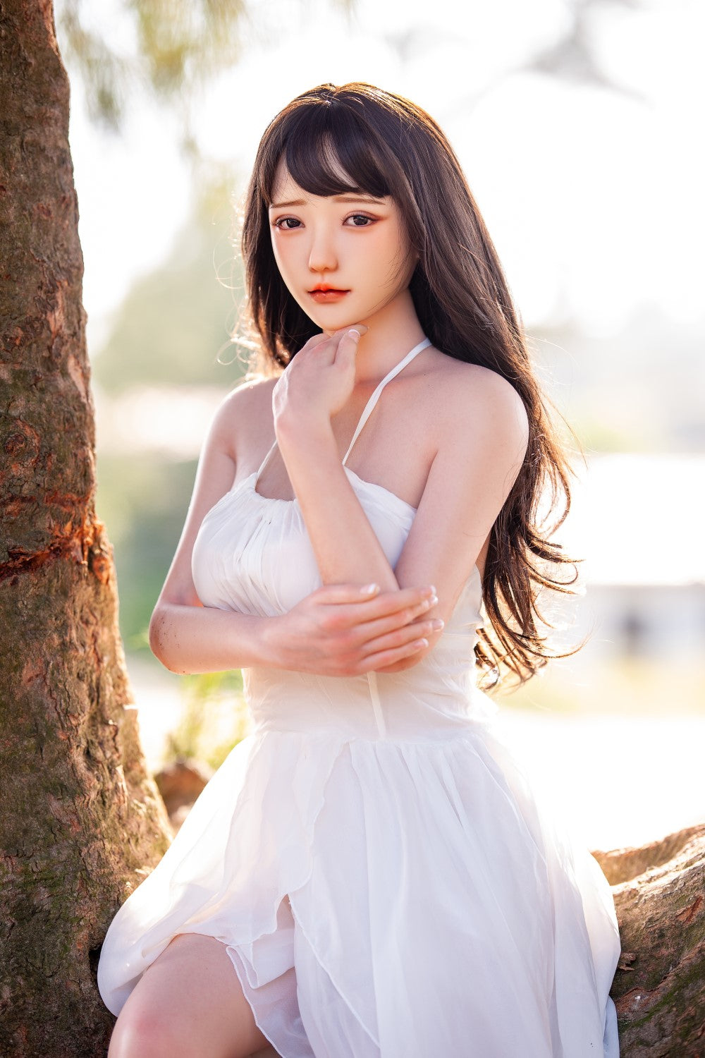 Charlene seksnukk (SHEDOLL 158 cm C-Cup # SH020 TPE + silikoon)