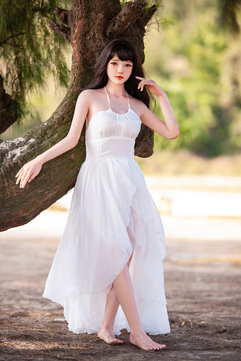 Charlene seksnukk (SHEDOLL 158 cm C-Cup # SH020 TPE + silikoon)