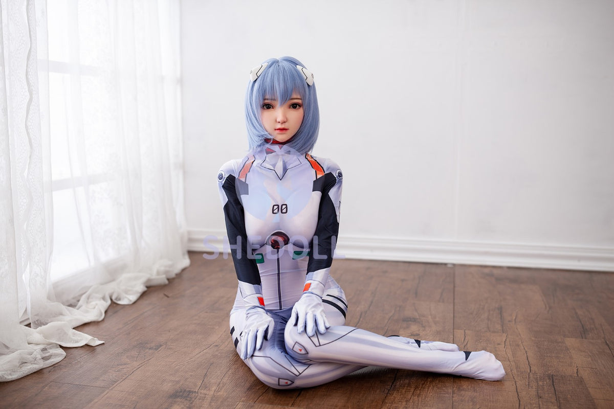 Rei Ayanami seksinukk (SHEDOLL 148 cm D-Cup # SH021 TPE + silikoon)