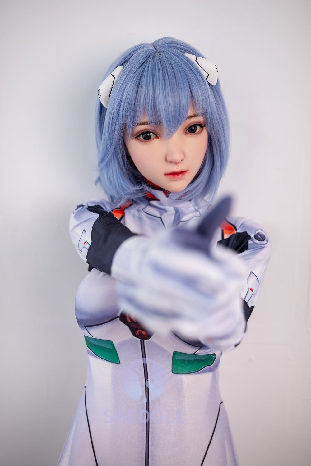 Rei Ayanami seksinukk (SHEDOLL 148 cm D-Cup # SH021 TPE + silikoon)