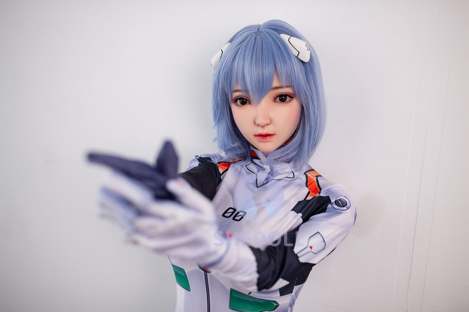 Rei Ayanami seksinukk (SHEDOLL 148 cm D-Cup # SH021 TPE + silikoon)