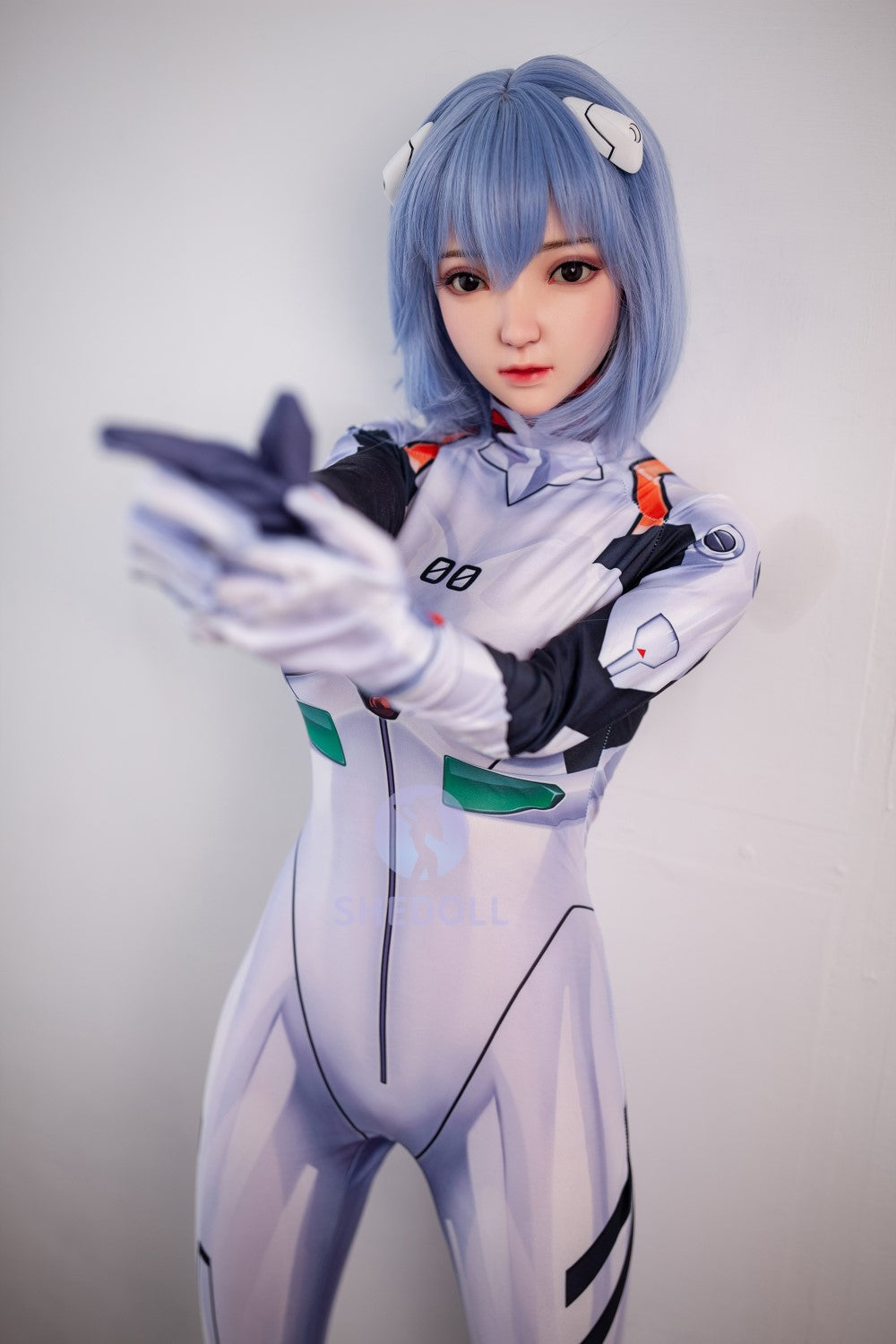 Rei Ayanami seksinukk (SHEDOLL 148 cm D-Cup # SH021 TPE + silikoon)