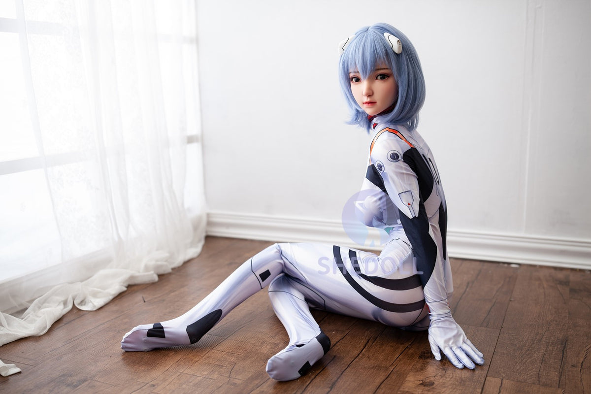 Rei Ayanami seksinukk (SHEDOLL 148 cm D-Cup # SH021 TPE + silikoon)