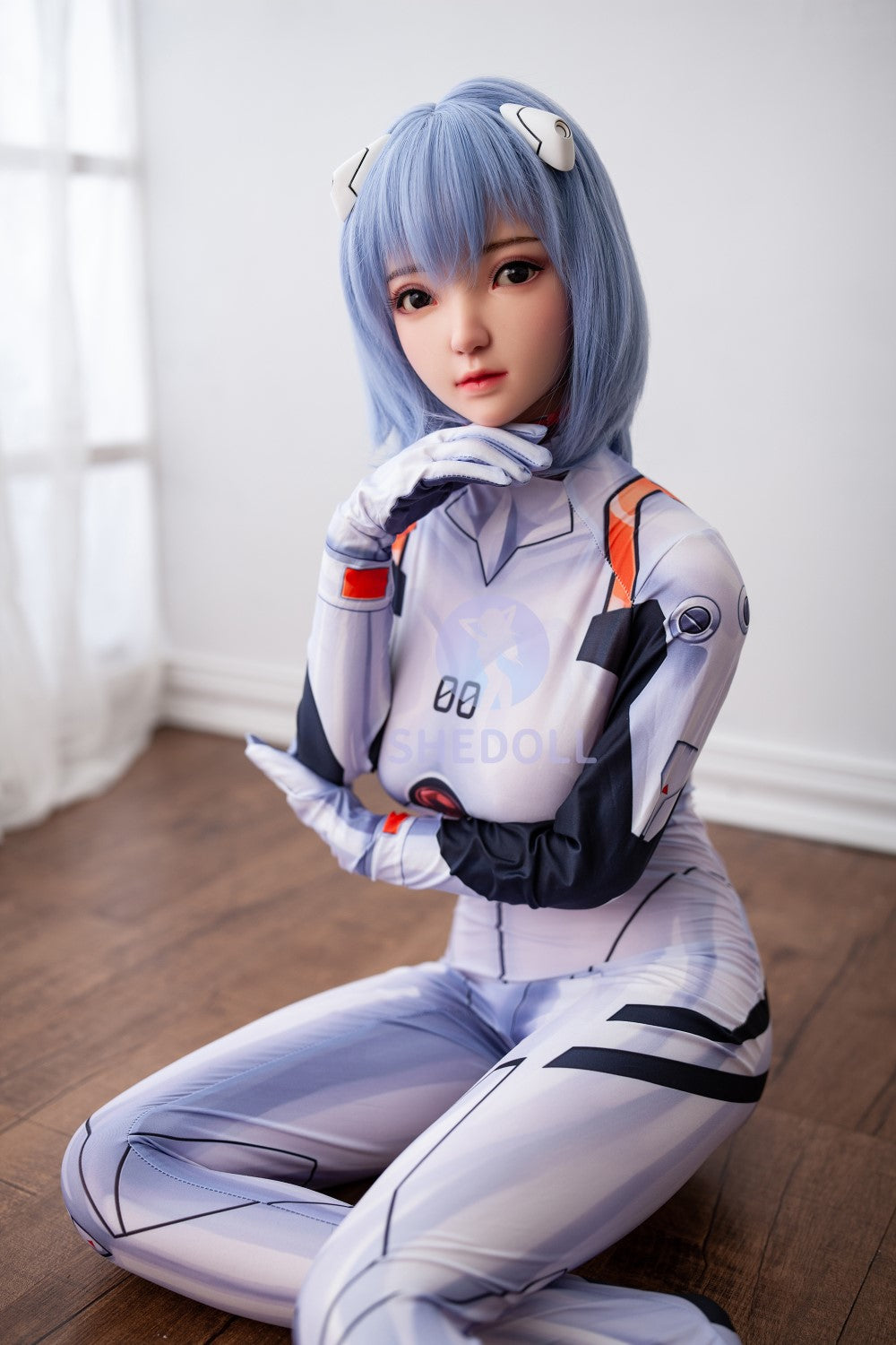 Rei Ayanami seksinukk (SHEDOLL 148 cm D-Cup # SH021 TPE + silikoon)