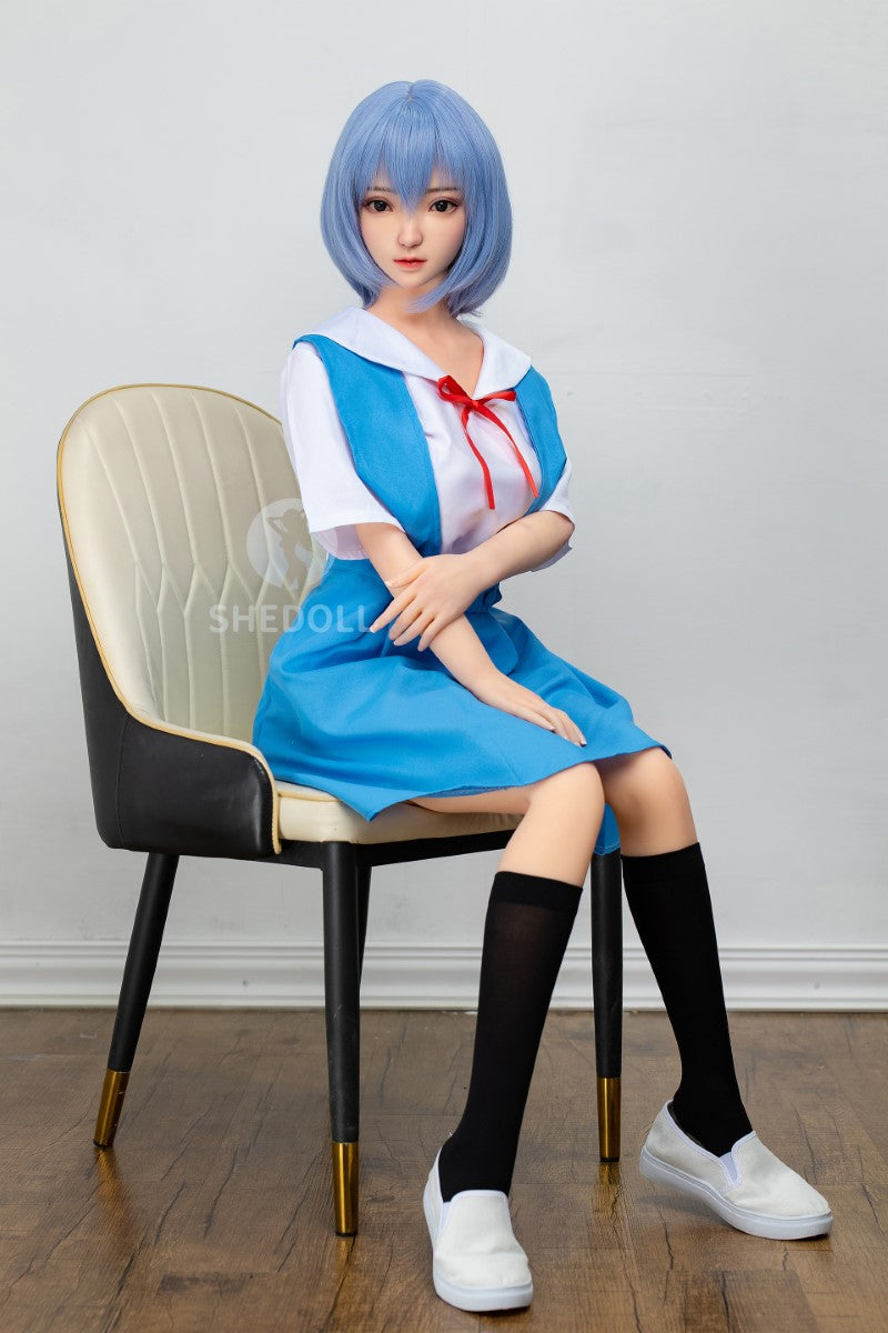 Rei Ayanami seksinukk (SHEDOLL 148 cm D-Cup # SH021 TPE + silikoon)