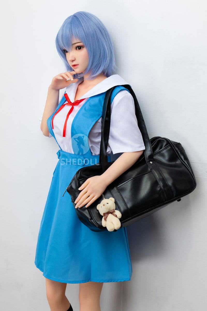Rei Ayanami seksinukk (SHEDOLL 148 cm D-Cup # SH021 TPE + silikoon)