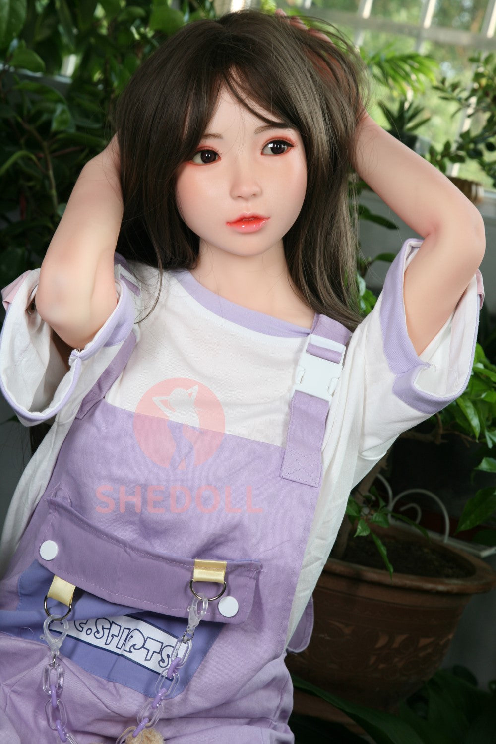 Coco seksnukk (SHEDOLL 148 cm D-Cup # SH027 TPE + silikoon)
