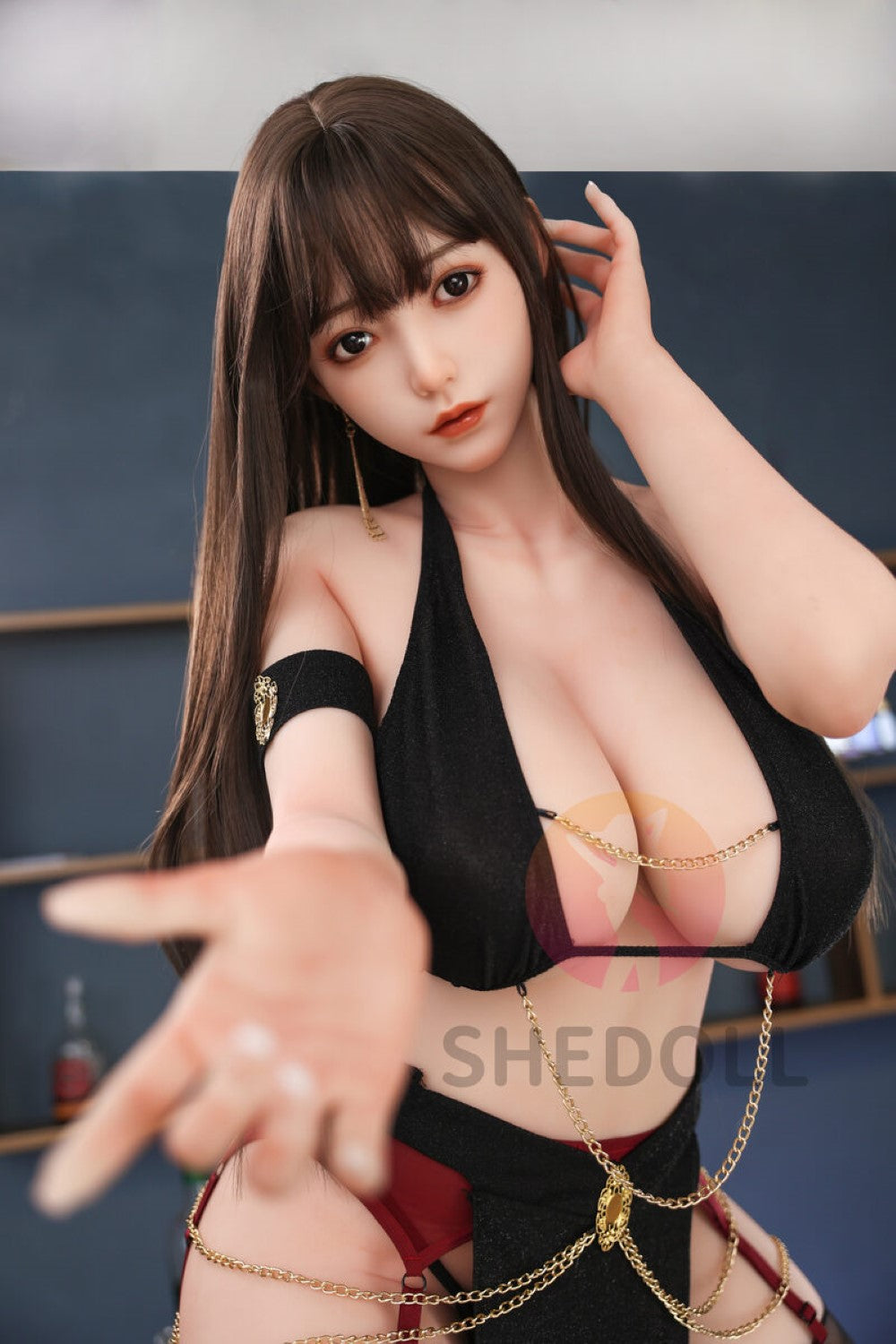 Cheryli seksnukk (SHEDOLL 163 cm H-Cup # SH033 TPE + silikoon)
