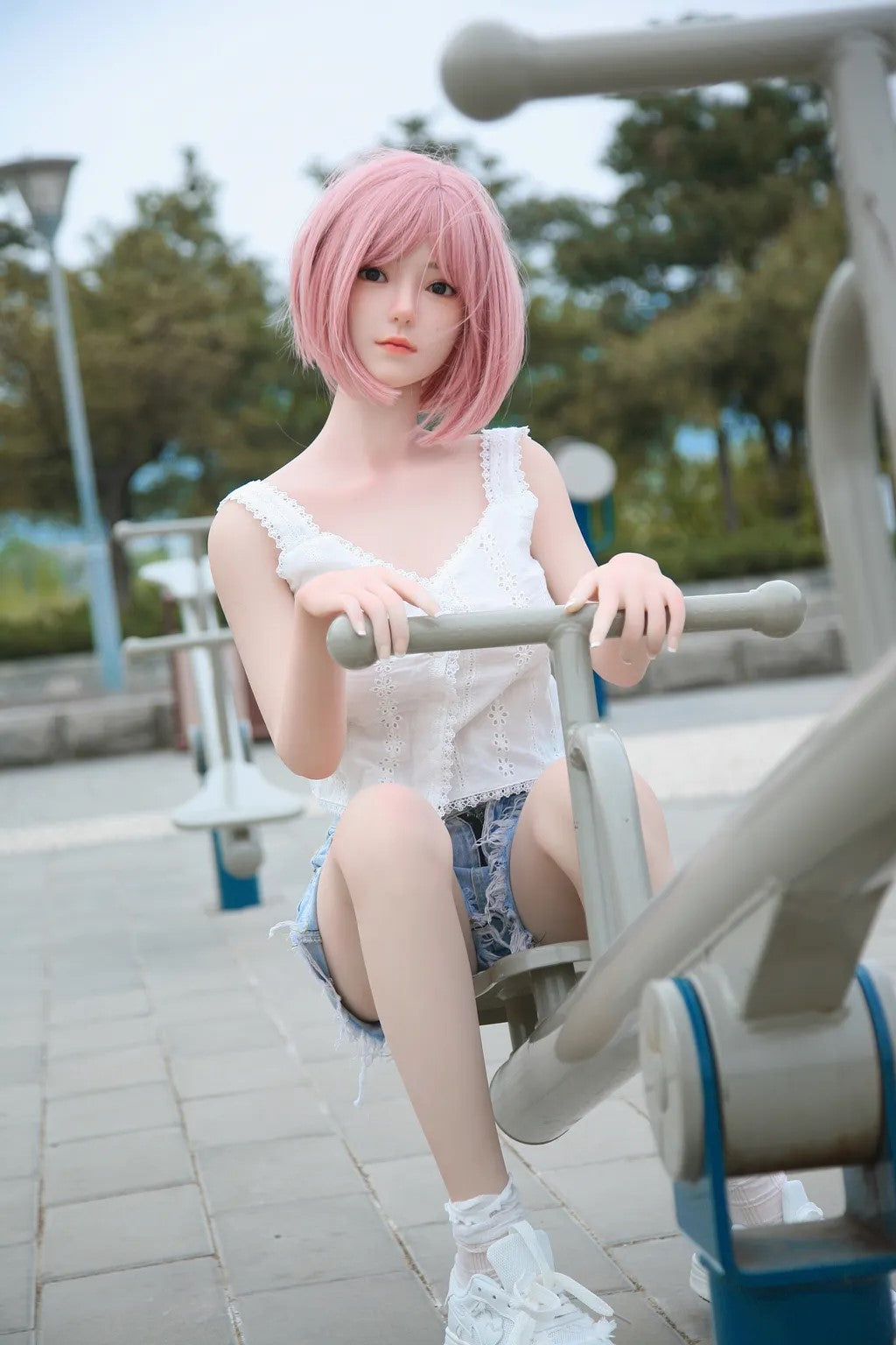 Kosame seksnukk (SHEDOLL 158 cm C-Cup # SH036 TPE + silikoon)