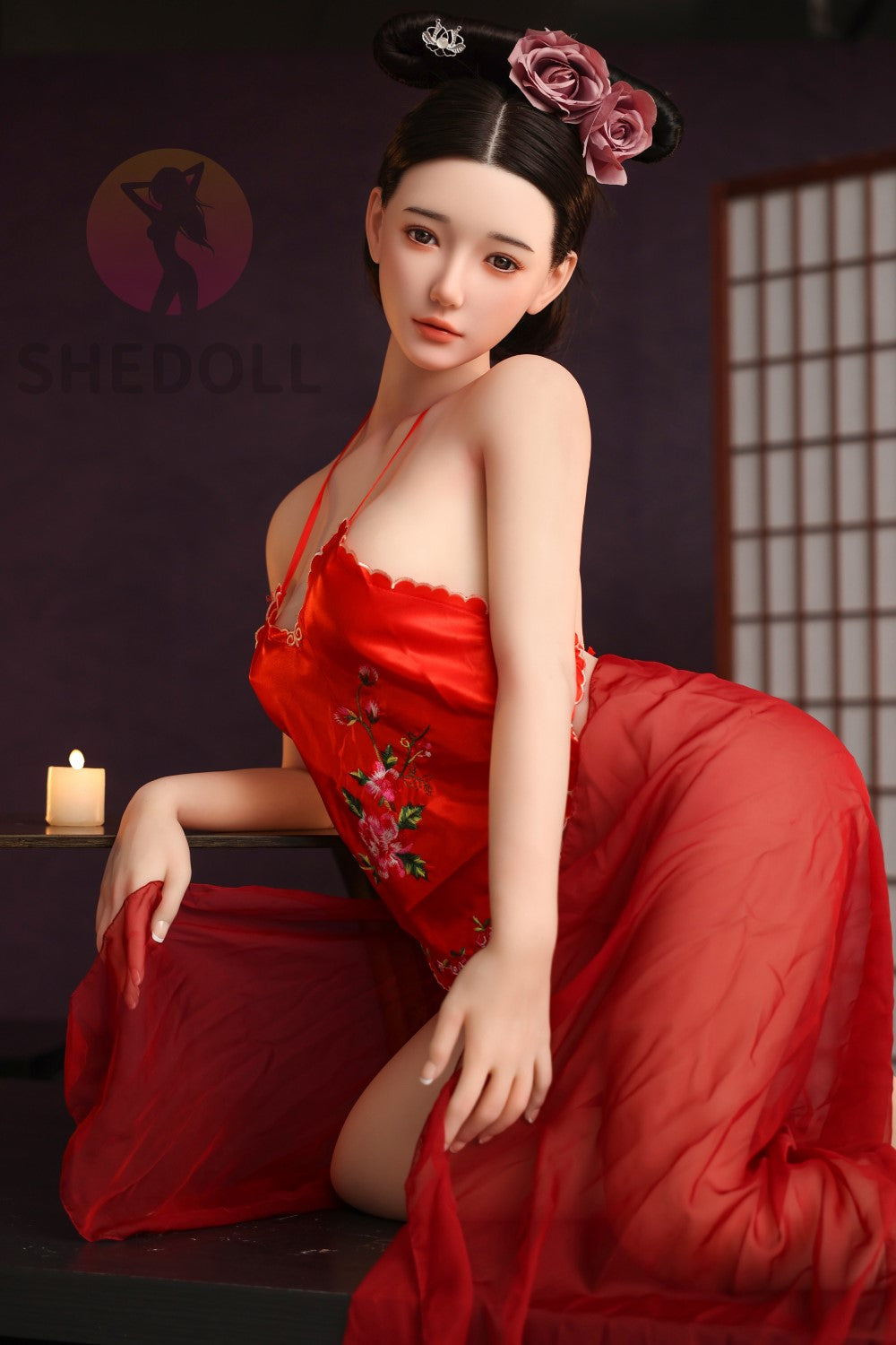 Achu seksnukk (SHEDOLL 158 cm C-Cup # SH042 TPE + silikoon)