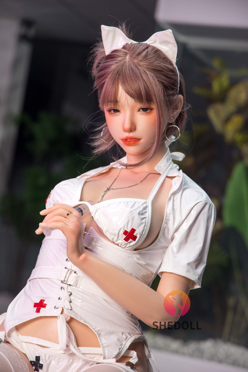 Charlene seksnukk (SHEDOLL 158 cm C-Cup #SH043 2.0 silikoon)