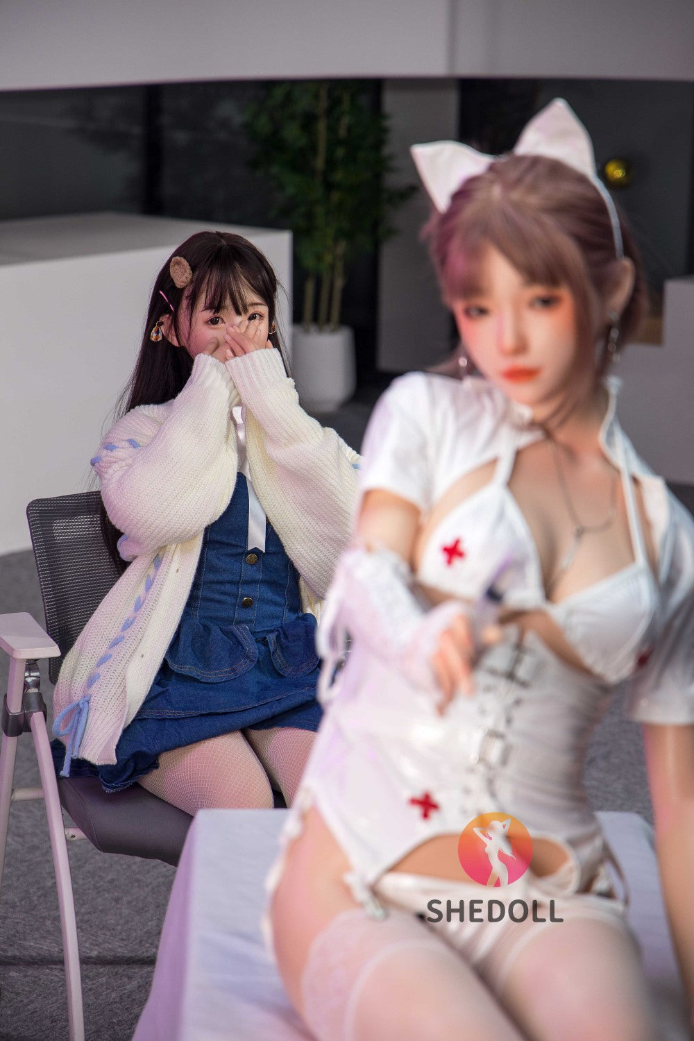 Charlene seksnukk (SHEDOLL 158 cm C-Cup #SH043 2.0 silikoon)