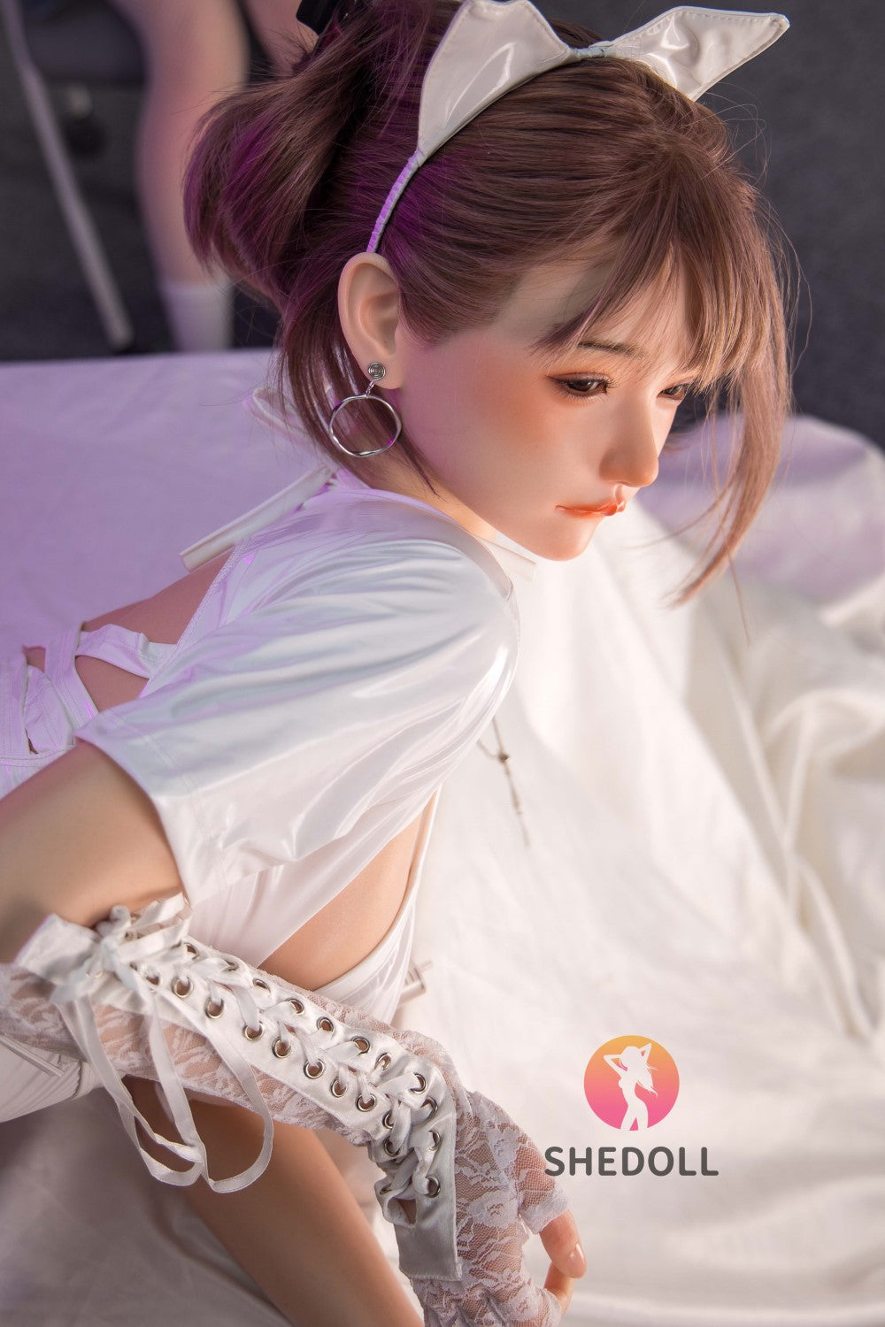 Charlene seksnukk (SHEDOLL 158 cm C-Cup #SH043 2.0 silikoon)