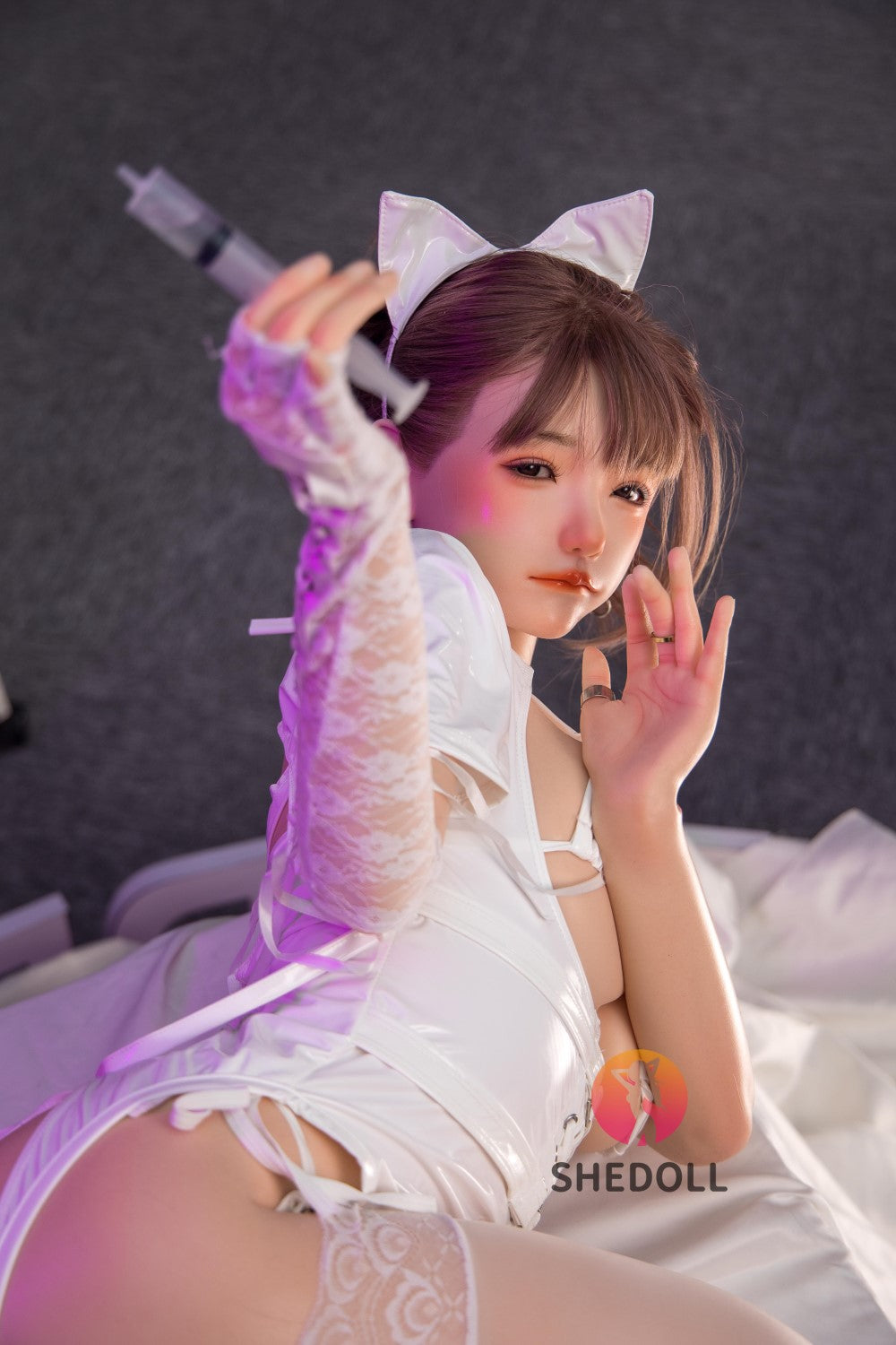 Charlene seksnukk (SHEDOLL 158 cm C-Cup #SH043 2.0 silikoon)