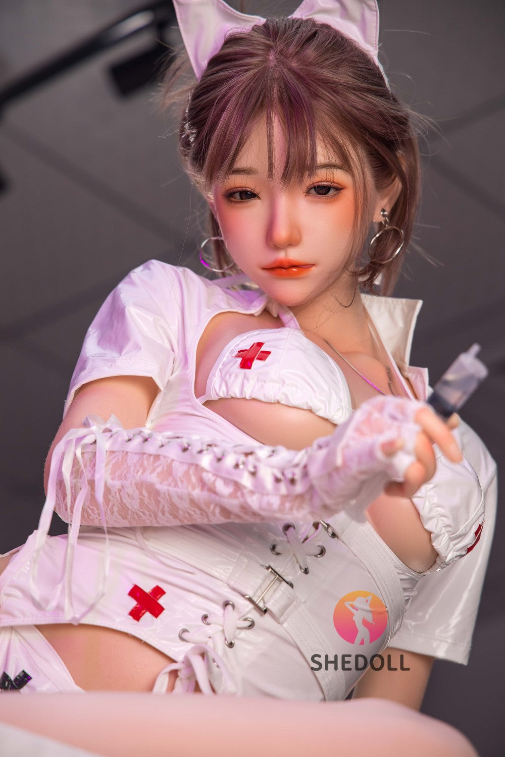 Charlene seksnukk (SHEDOLL 158 cm C-Cup #SH043 2.0 silikoon)