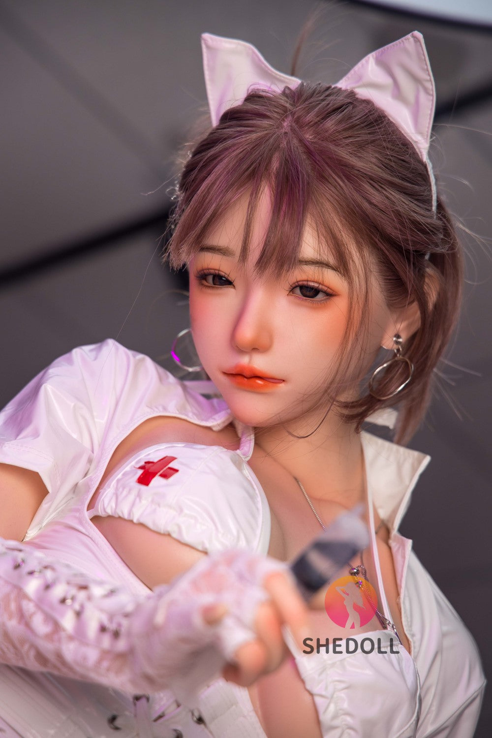 Charlene seksnukk (SHEDOLL 158 cm C-Cup #SH043 2.0 silikoon)