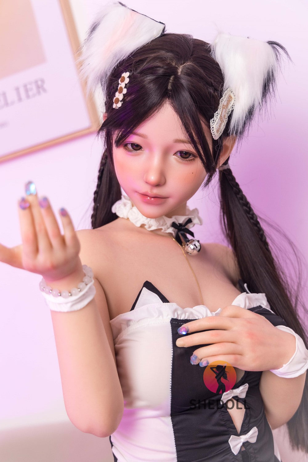 Sylvia seksnukk (SHEDOLL 148cm D-Cup #SH048 Silikoon)