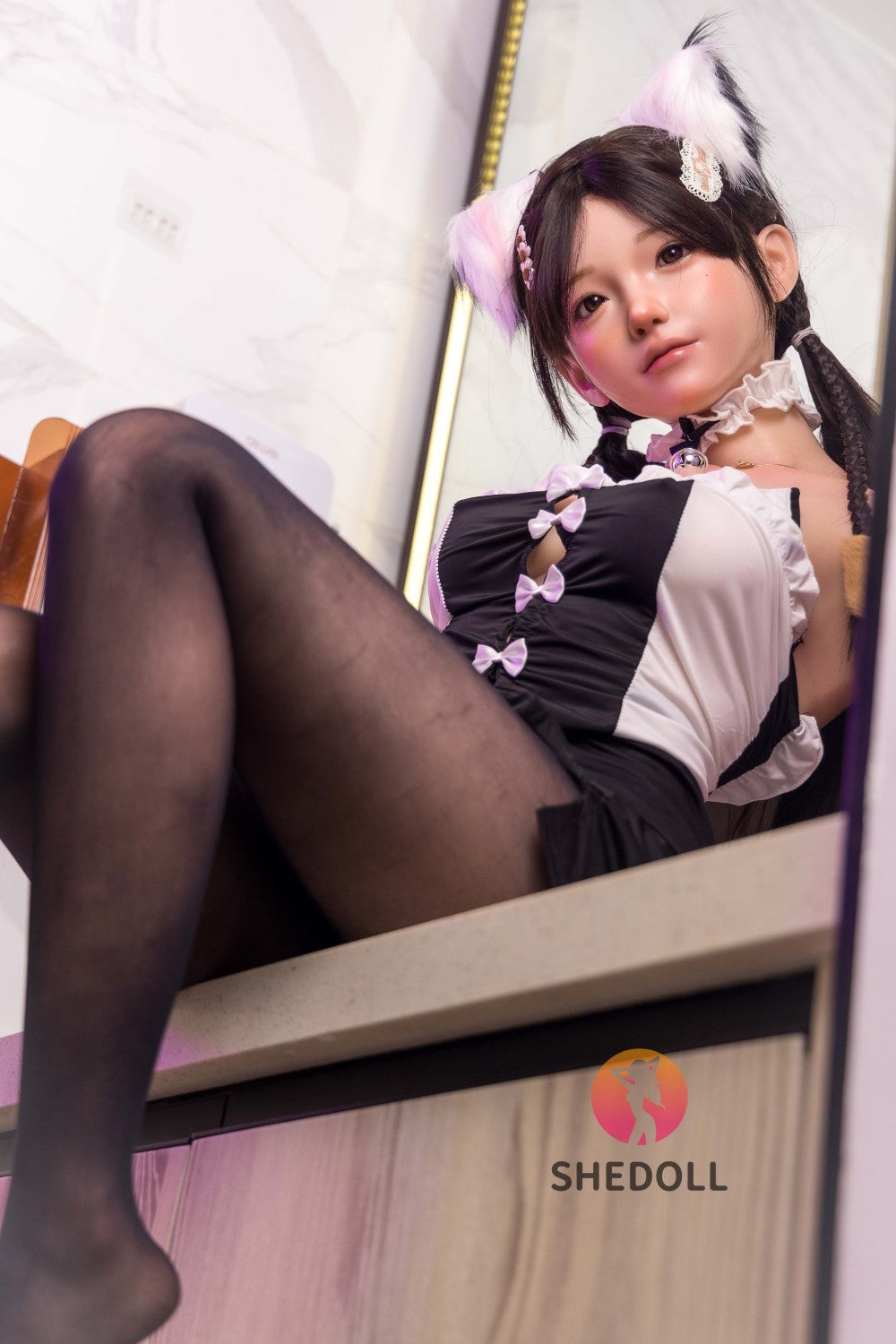 Sylvia seksnukk (SHEDOLL 148cm D-Cup #SH048 Silikoon)