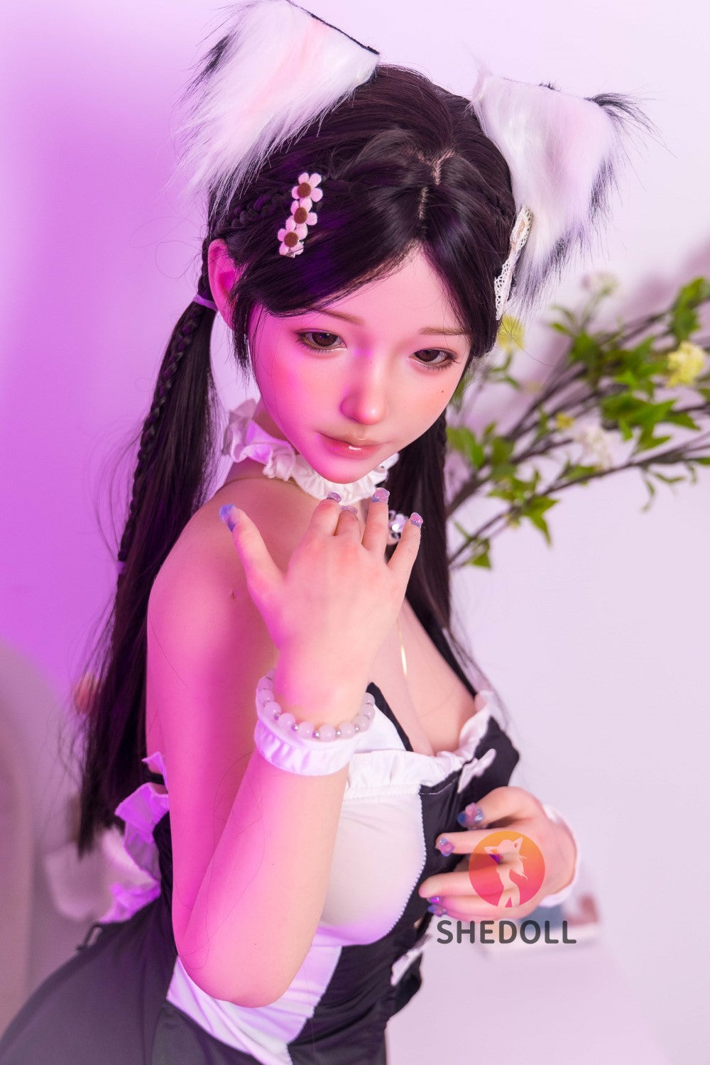 Sylvia seksnukk (SHEDOLL 148cm D-Cup #SH048 Silikoon)