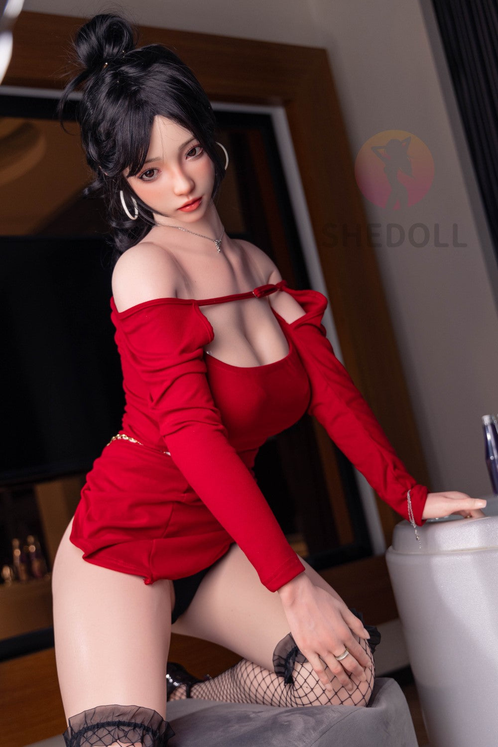 Rose Sex Doll (SHEDOLL 165 cm E-tass #SH051 2.0 silikoon)