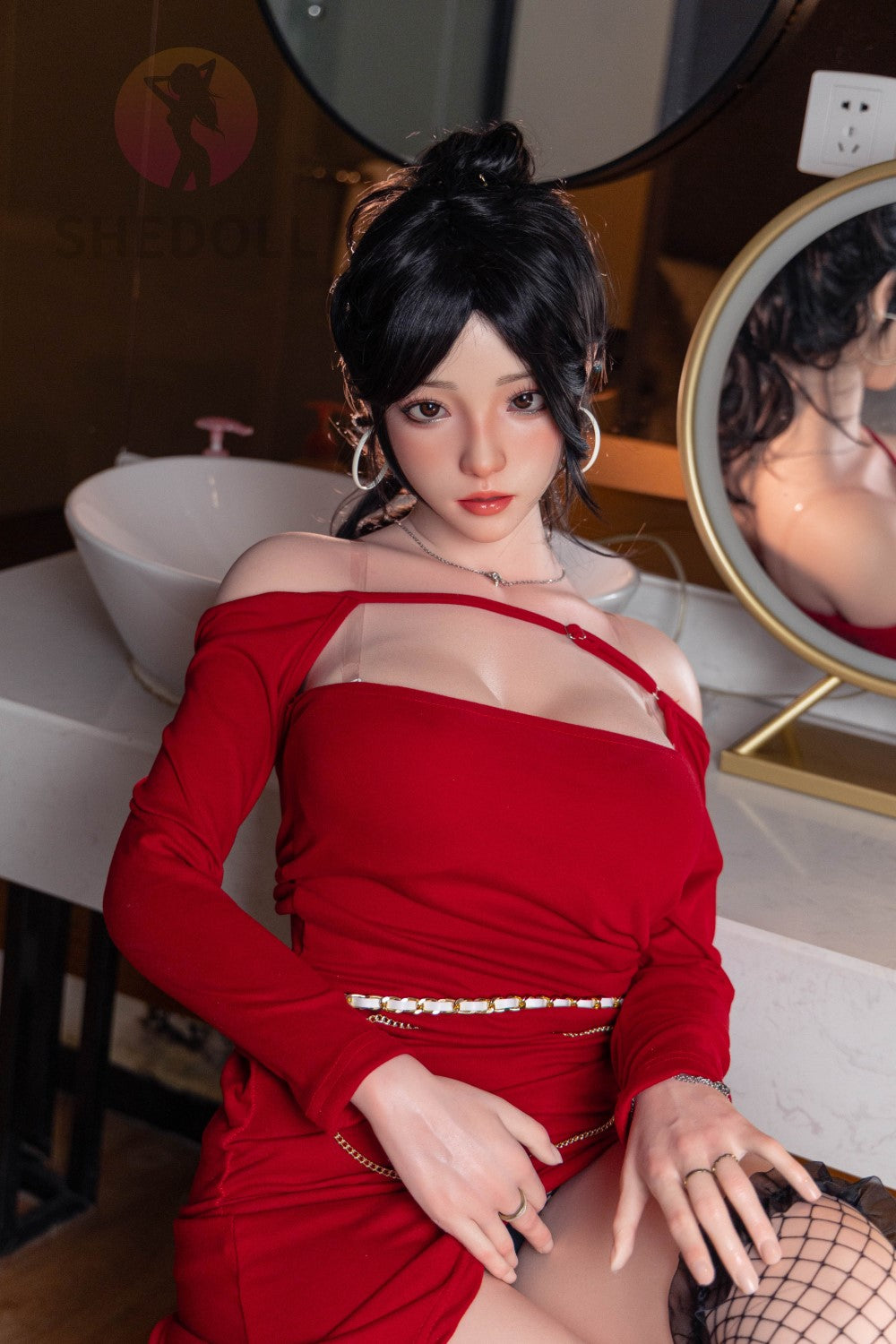 Rose Sex Doll (SHEDOLL 165 cm E-tass #SH051 2.0 silikoon)