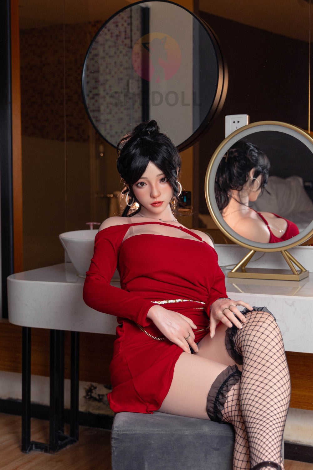 Rose Sex Doll (SHEDOLL 165 cm E-tass #SH051 2.0 silikoon)