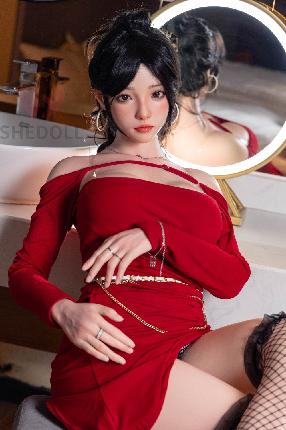 Rose Sex Doll (SHEDOLL 165 cm E-tass #SH051 2.0 silikoon)