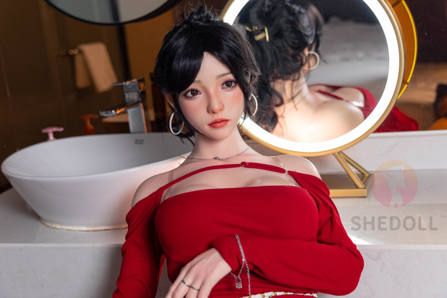 Rose Sex Doll (SHEDOLL 165 cm E-tass #SH051 2.0 silikoon)