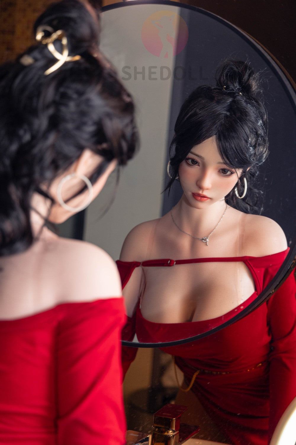 Rose Sex Doll (SHEDOLL 165 cm E-tass #SH051 2.0 silikoon)