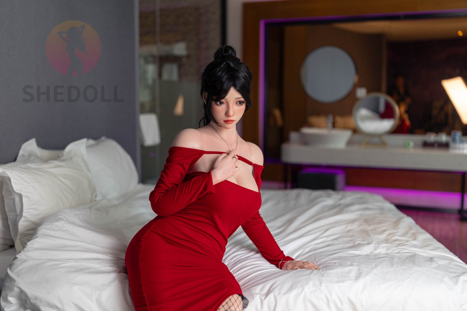 Rose Sex Doll (SHEDOLL 165 cm E-tass #SH051 2.0 silikoon)